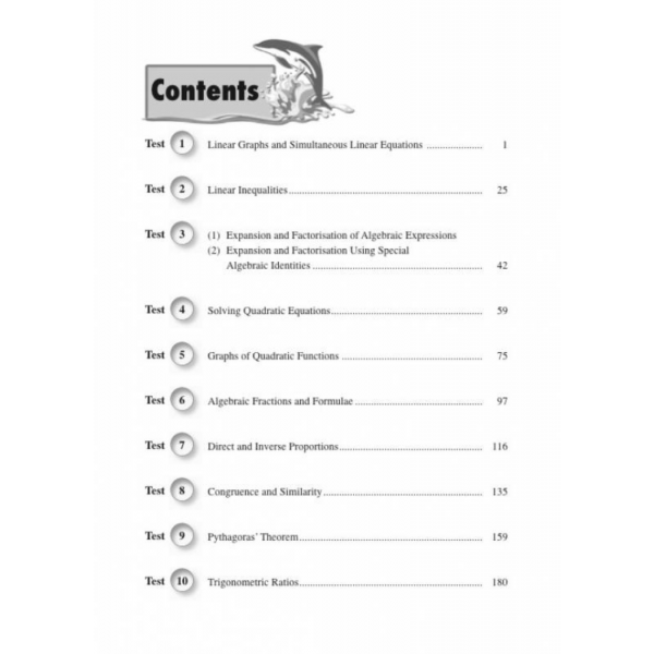 Perfect Focus Maths Topical Test Papers Secondary 2 (2021 Ed)