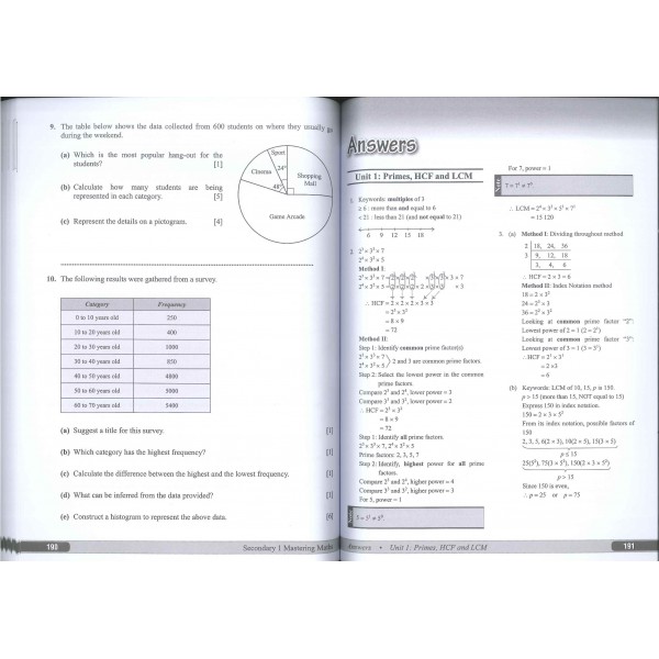 Ms Topical Math Mastering Mathematics Topical Sec 1